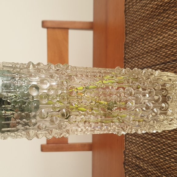 Vintage Hermanova Sklo Union Czech glass candle wax vase - Picture 9 of 10